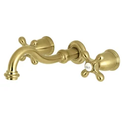 Best Restoration Two-Handle Three-Hole Wall Mount Roman Tub Faucet Tub Faucets