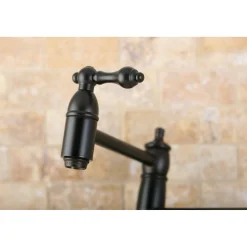 New Restoration Wall Mount Pot Filler Kitchen Faucet Wall Mounted Kitchen Faucets|Single Hole