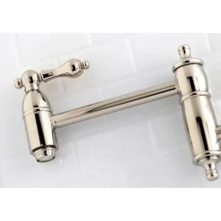 New Restoration Wall Mount Pot Filler Kitchen Faucet Wall Mounted Kitchen Faucets|Single Hole