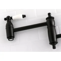 Clearance Restoration Wall Mount Single Hole Pot Filler Kitchen Faucet Wall Mounted Kitchen Faucets|Single Hole