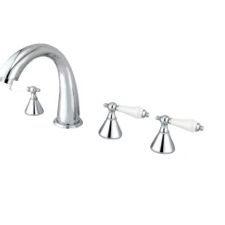 Online Roman Tub Faucet with Hand Shower in Polished Chrome Tub Faucets