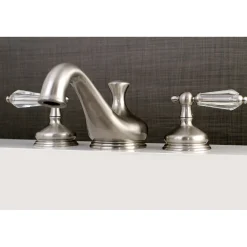 Clearance Roman Tub Filler with Cross Handle Tub Faucets