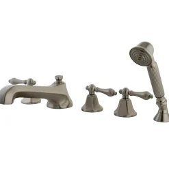 Hot Roman Tub Filler with Hand Shower Tub & Shower Sets|Tub Faucets