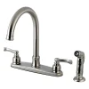 Outlet Royale Centerset Kitchen Faucet Faucets With Side Spray