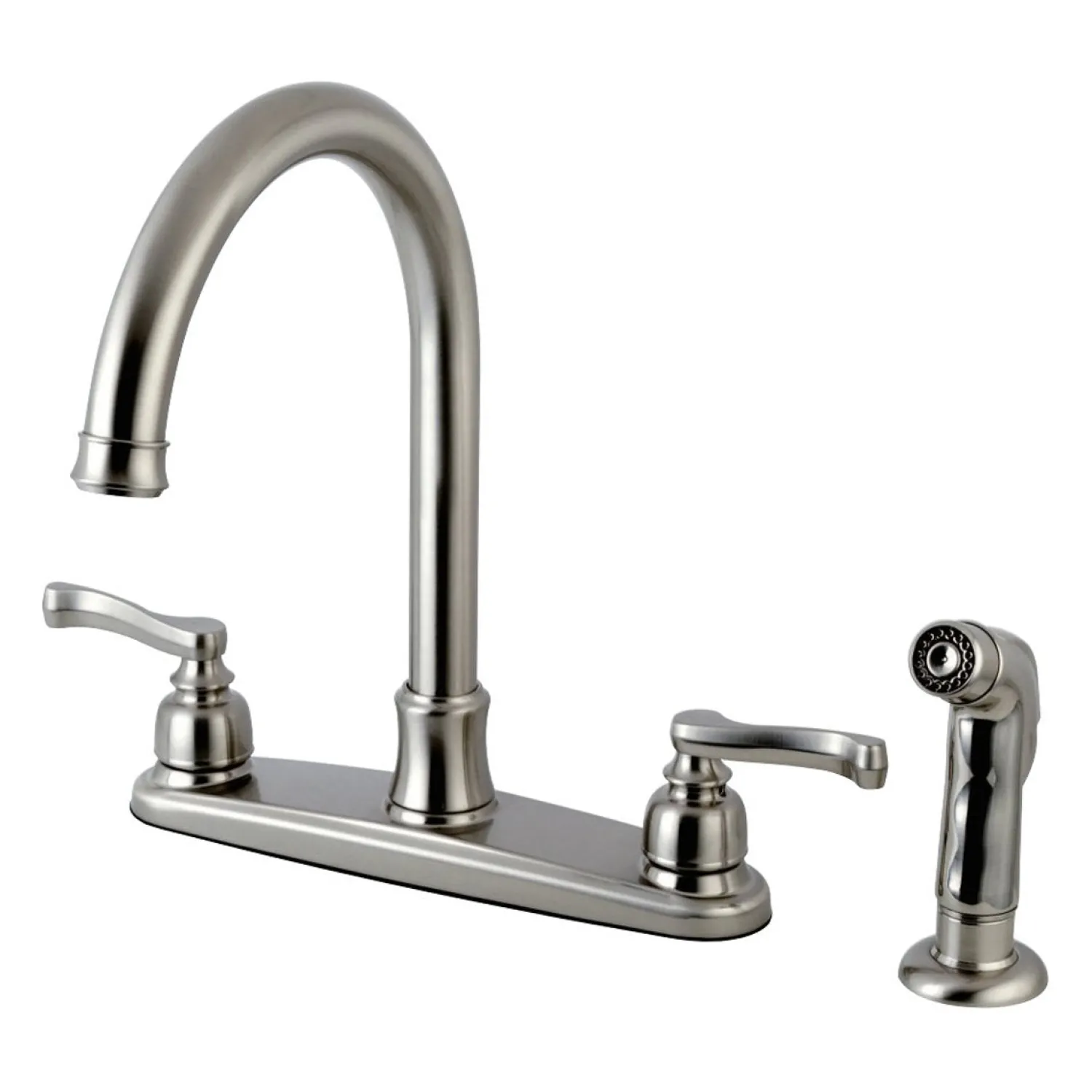Outlet Royale Centerset Kitchen Faucet Faucets With Side Spray