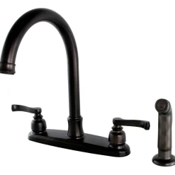 Outlet Royale Centerset Kitchen Faucet Faucets With Side Spray