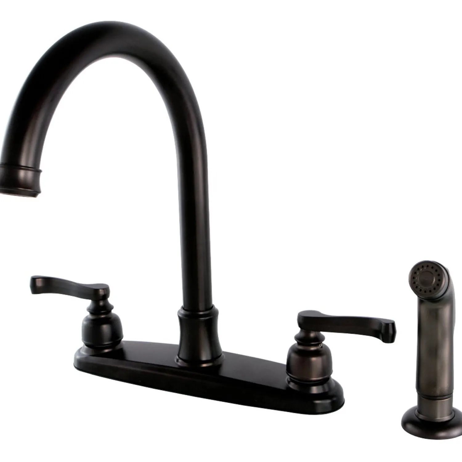Outlet Royale Centerset Kitchen Faucet Faucets With Side Spray