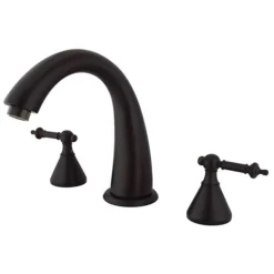 Clearance Royale Contemporary Two Handle Roman Tub Filler Tub Faucets