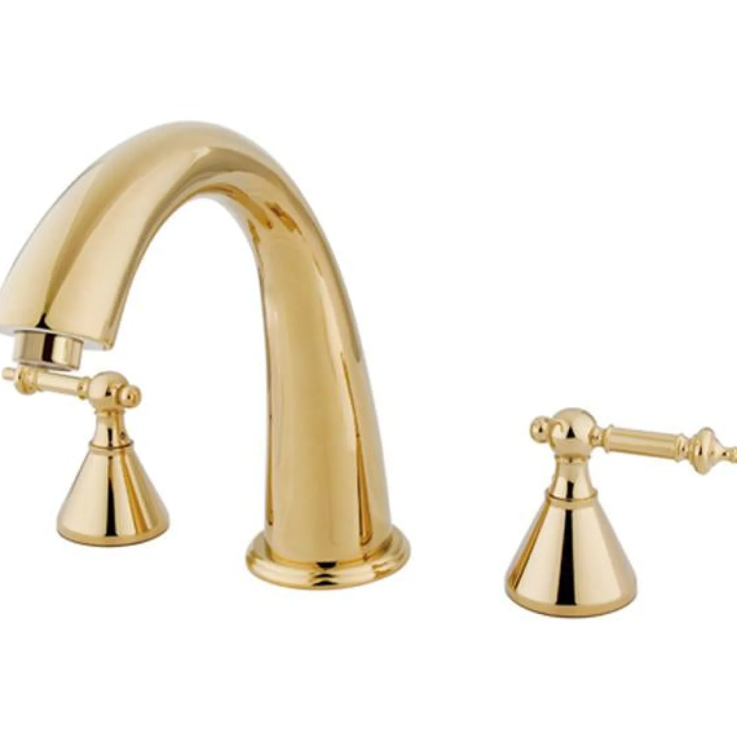 Clearance Royale Contemporary Two Handle Roman Tub Filler Tub Faucets