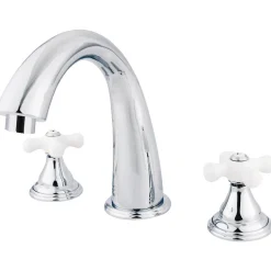 Clearance Royale Deck Mount 3-Hole Roman Tub Filler Tub Faucets