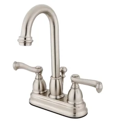 Hot Royale 4-Inch Centerset Deck Mount Bathroom Faucet 4" Center Set