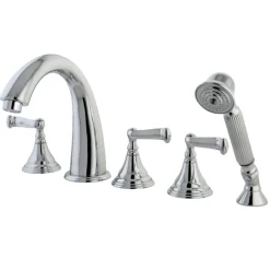 Outlet Royale Roman Tub Filler 5 Pieces with Hand Shower Tub & Shower Sets|Tub Faucets