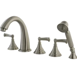 Outlet Royale Roman Tub Filler 5 Pieces with Hand Shower Tub & Shower Sets|Tub Faucets