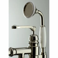 Discount Royale Single Handle Freestanding Roman Tub Faucet with Hand Shower Free Standing Tub Fillers|Tub Faucets