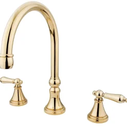 Discount Royale Solid Brass Two Handle Roman Tub Filler Tub Faucets