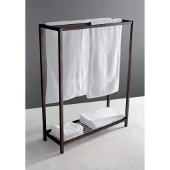 Discount SCC835X-P Edenscape Freestanding Iron Towel Rack Free-Standing Towel Racks