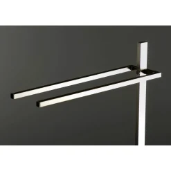 Clearance SCC860X-P Edenscape Pedestal Dual Towel Rack Free-Standing Towel Racks