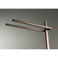 Clearance SCC860X-P Edenscape Pedestal Dual Towel Rack Free-Standing Towel Racks