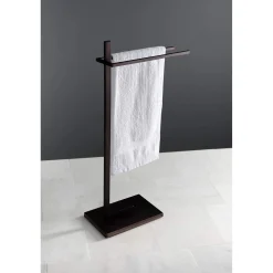 Clearance SCC860X-P Edenscape Pedestal Dual Towel Rack Free-Standing Towel Racks