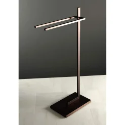 Clearance SCC860X-P Edenscape Pedestal Dual Towel Rack Free-Standing Towel Racks