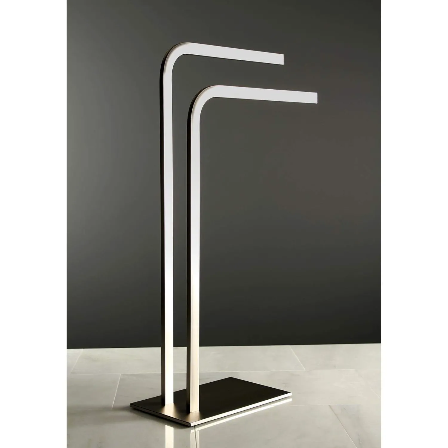 New SCC800X-P Edenscape Pedestal Dual Towel Rack Free-Standing Towel Racks