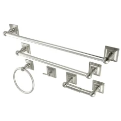 Sale Serano Bathroom Accessory Combo Towel Rings|Accessory Packages
