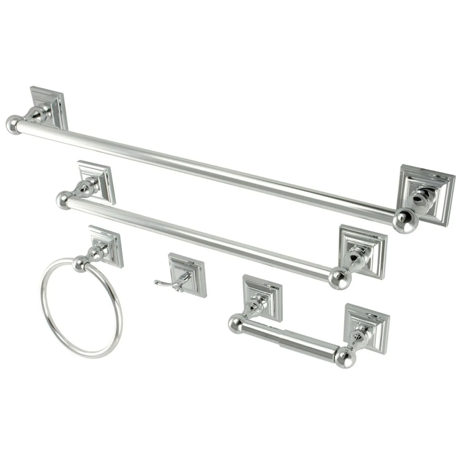 Sale Serano Bathroom Accessory Combo Towel Rings|Accessory Packages