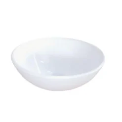 New Serene White China Vessel Bathroom Sink without Overflow Hole Above Counter / Vessel Sinks
