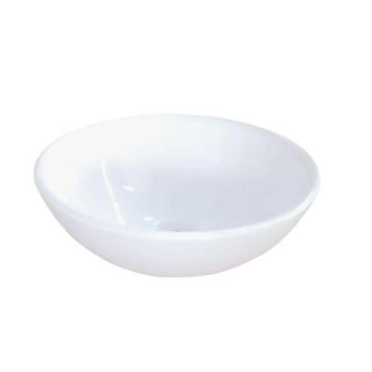 New Serene White China Vessel Bathroom Sink without Overflow Hole Above Counter / Vessel Sinks