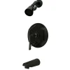 Hot Silver Sage Single Handle Tub and Shower Faucet in Oil Rubbed Bronze Tub & Shower Sets