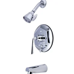 Clearance Silver Sage Tub and Shower Faucet with Single Handle Tub & Shower Sets