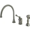 New Single-Handle Kitchen Faucet Widespread Kitchen Faucets|Faucets With Side Spray