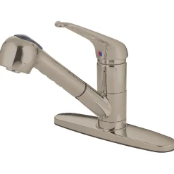 Outlet Single-Handle Pull-Out Kitchen Faucet Single Hole