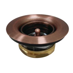 Tacoma Stainless Steel Bar Sink Duo Basket Strainer Sink Drains, Disposer Flanges & Air Gaps|Bar Sink Drains
