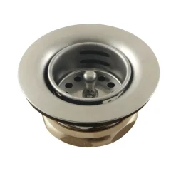 Tacoma Stainless Steel Bar Sink Duo Basket Strainer Sink Drains, Disposer Flanges & Air Gaps|Bar Sink Drains