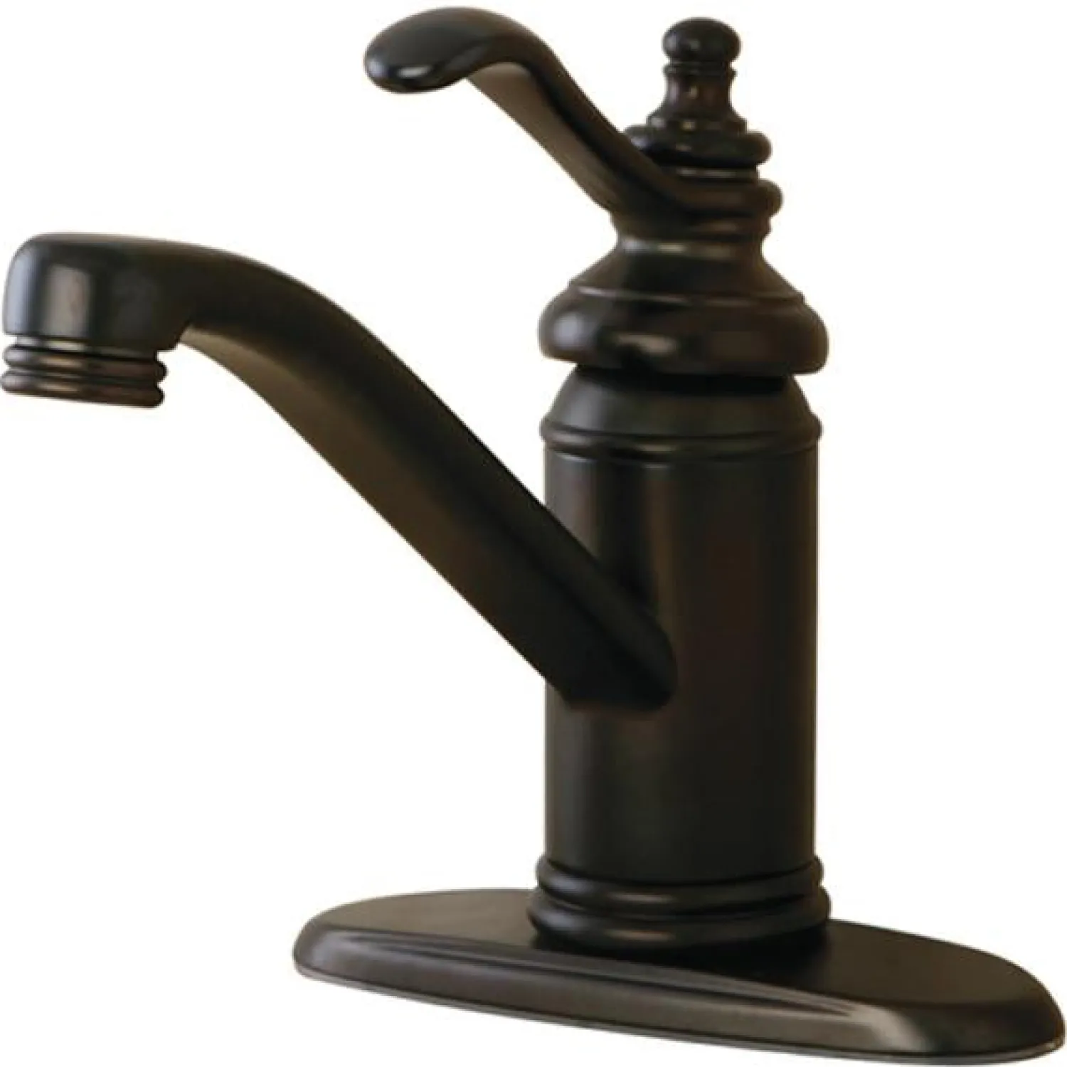 Online Templeton Single Handle 4" Centerset Lavatory Faucet with Push-Up and Optional Deck Plate 4" Center Set