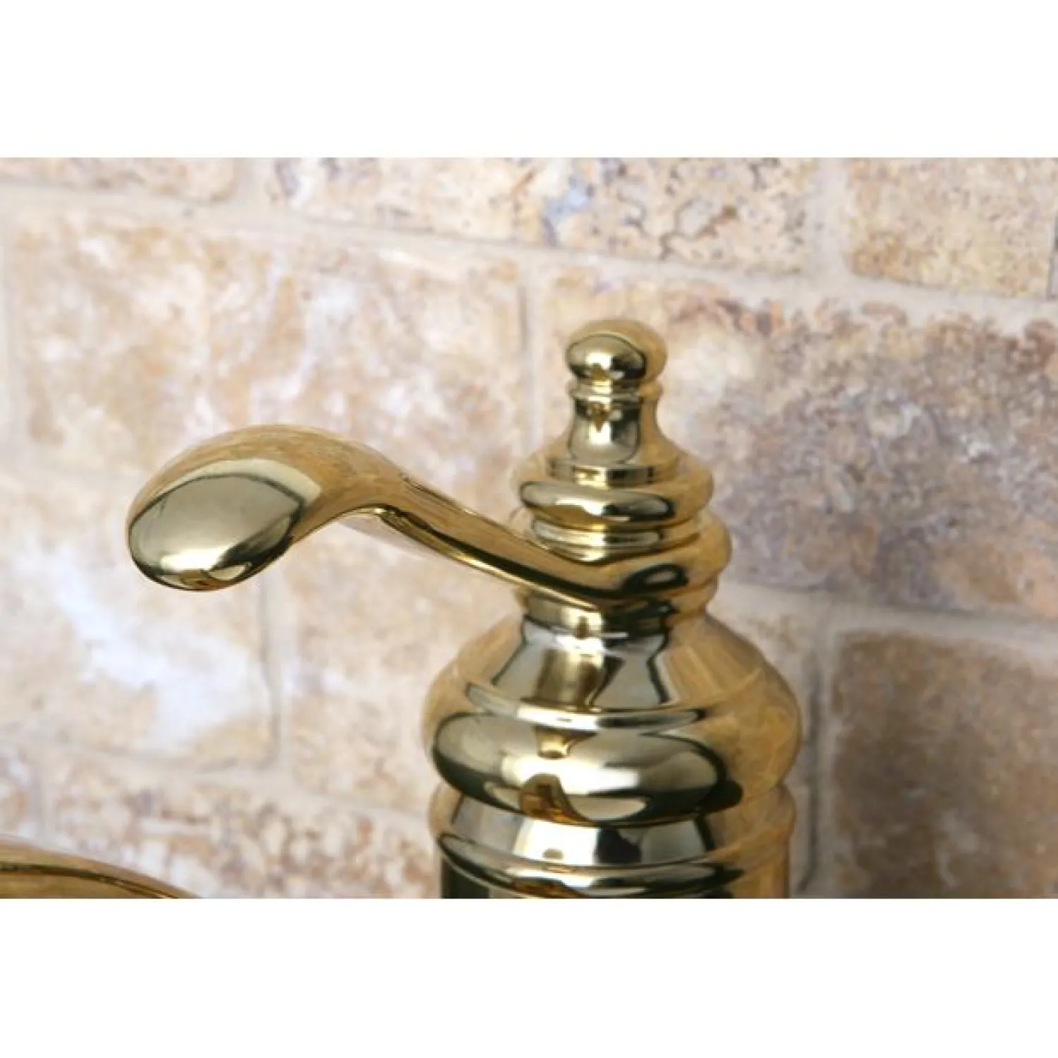 Online Templeton Single Handle 4" Centerset Lavatory Faucet with Push-Up and Optional Deck Plate 4" Center Set