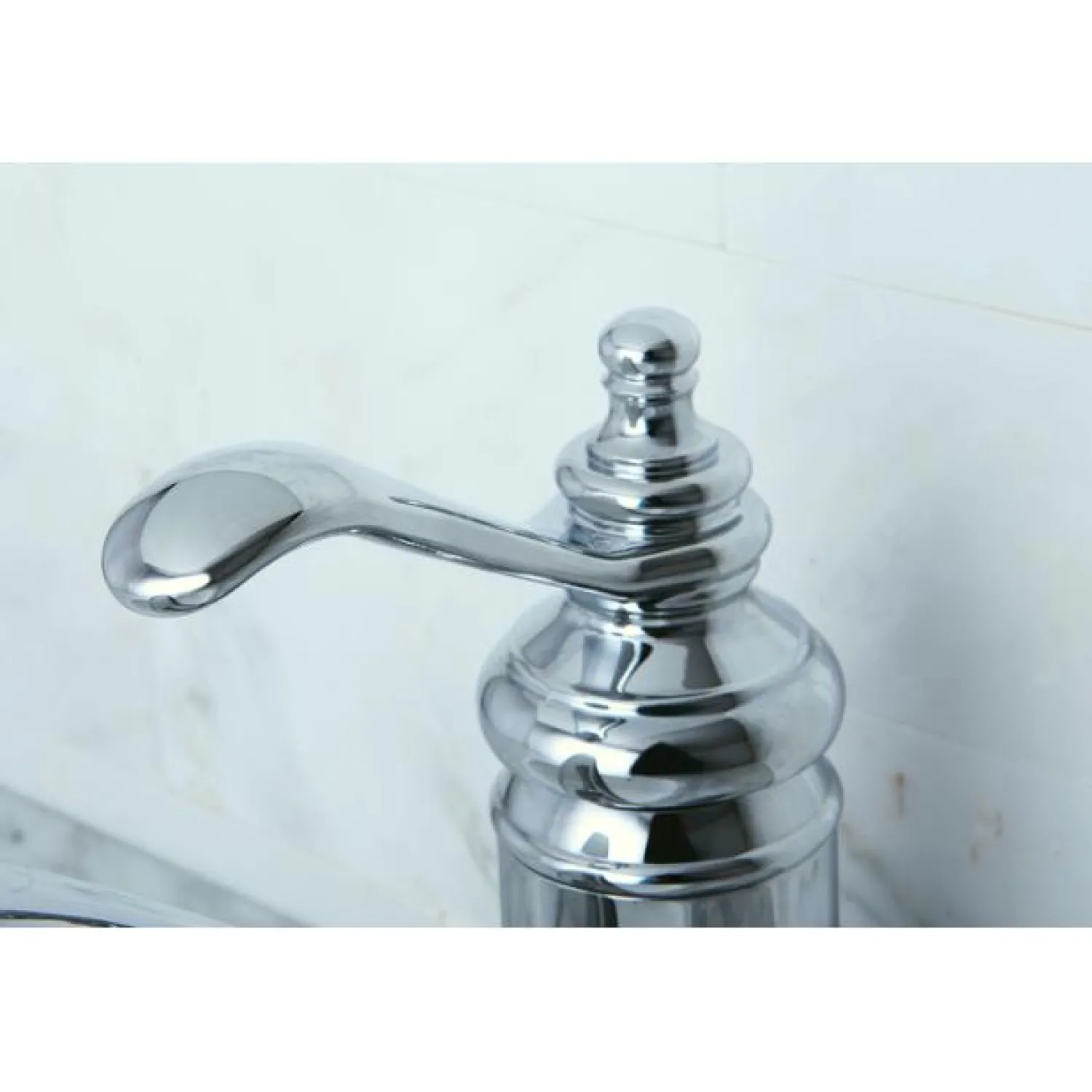 Online Templeton Single Handle 4" Centerset Lavatory Faucet with Push-Up and Optional Deck Plate 4" Center Set