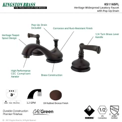Discount Three-Hole 8-Inch Widespread Bathroom Faucet 8