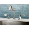 Hot 8" to 16" Widespread Kitchen Faucet Less Sprayer Widespread Kitchen Faucets