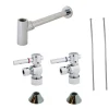 Discount Trimscape Contemporary Plumbing Sink Trim Kit with P Trap for Lavatory and Kitchen P-Traps