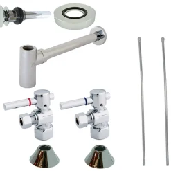 Clearance Trimscape Plumbing Sink Trim Kit with Bottle Trap for Vessel Sink with Overflow Hole P-Traps
