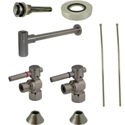 Discount Trimscape Plumbing Sink Trim Kit with Bottle Trap for Vessel Sink without Overflow Hole P-Traps