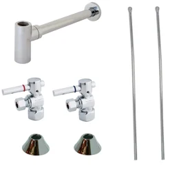 Online Trimscape Plumbing Sink Trim Kit with P Trap for Lavatory and Kitchen P-Traps
