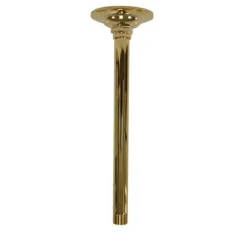 Online Trimscape 10" Raindrop Shower Arm in Polished Brass Shower Arms