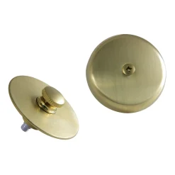 Clearance Tub Drain Stopper with Overflow Plate Replacement Trim Kit Tub Drains