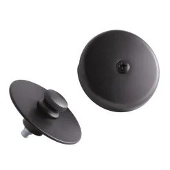 Clearance Tub Drain Stopper with Overflow Plate Replacement Trim Kit Tub Drains