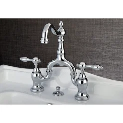 Online Tudor Bridge Bathroom Faucet 8