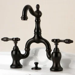 Online Tudor Bridge Bathroom Faucet 8