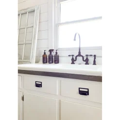 Best Tudor Bridge Deck Mount Kitchen Faucet with Brass Sprayer Faucets With Side Spray|Bridge Faucets